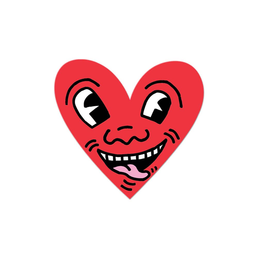Smiley Heart - Die-Cut Sticker