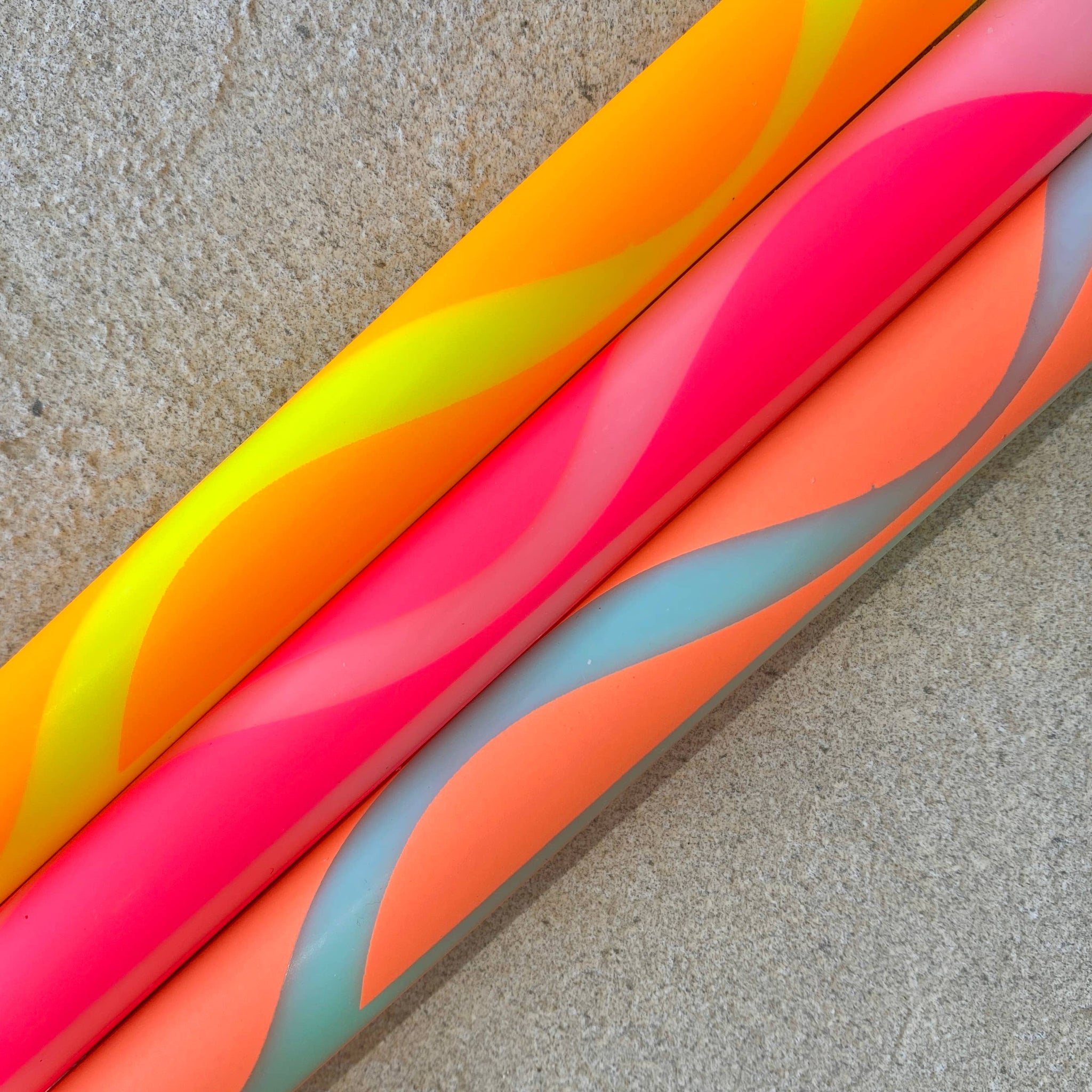 Neon Graphic Candles