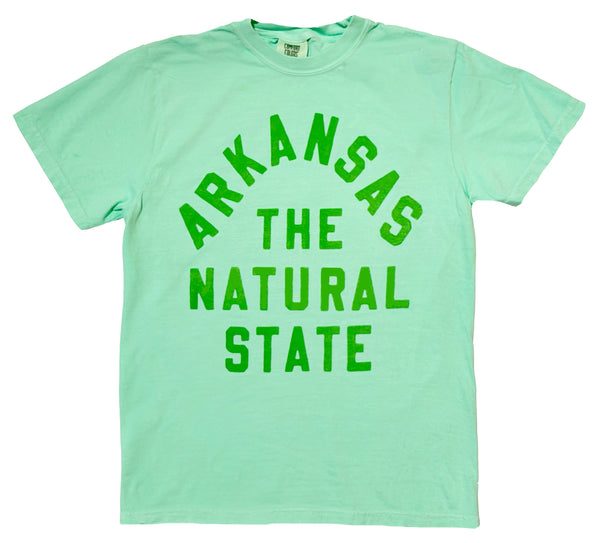 Arkansas the Natural State GREEN on GREEN!