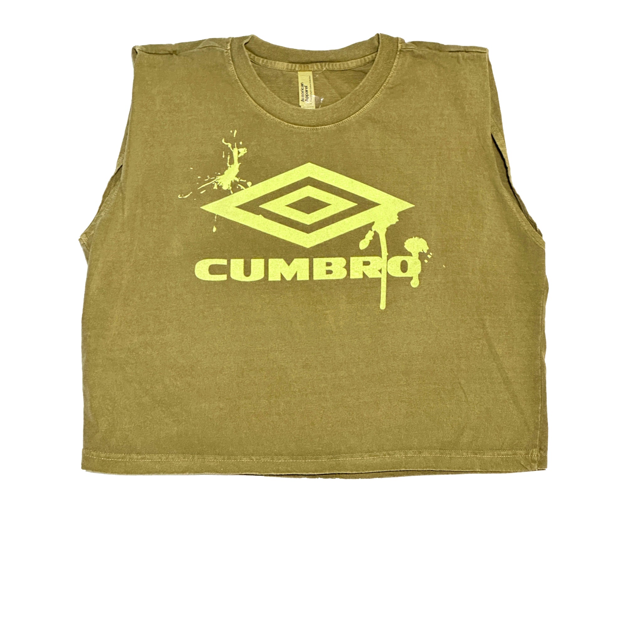 CUMBRO Cropped Muscle Tank