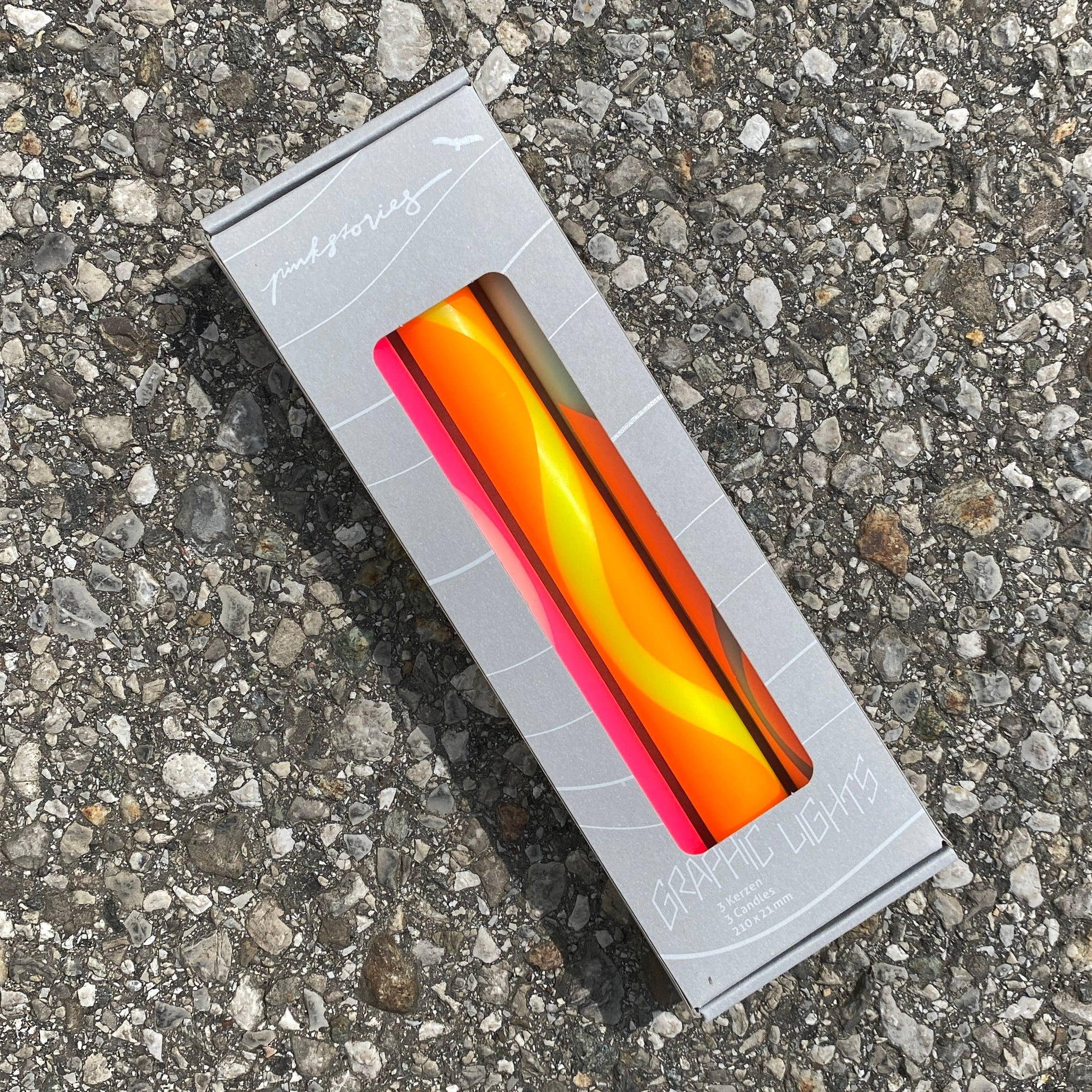 Neon Graphic Candles