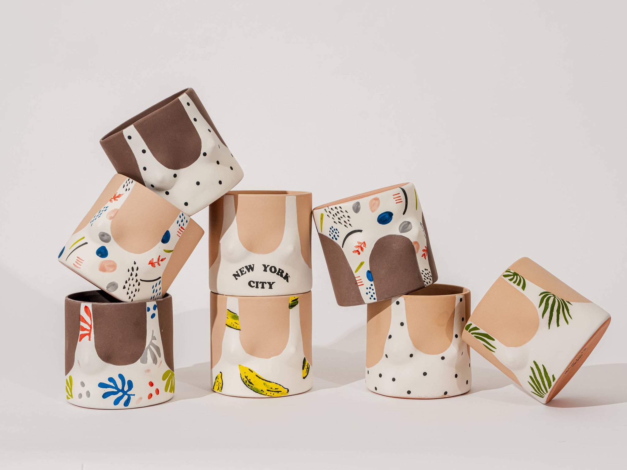 Beach Bod Confetti Bathing Suit Planter Pot