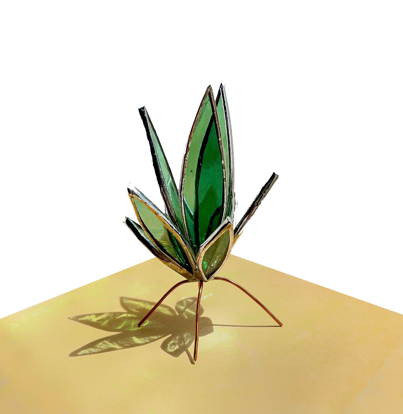 3D Stained Glass Snake Plant