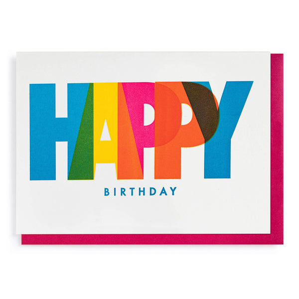Happy Birthday by Pressink |Greeting Card
