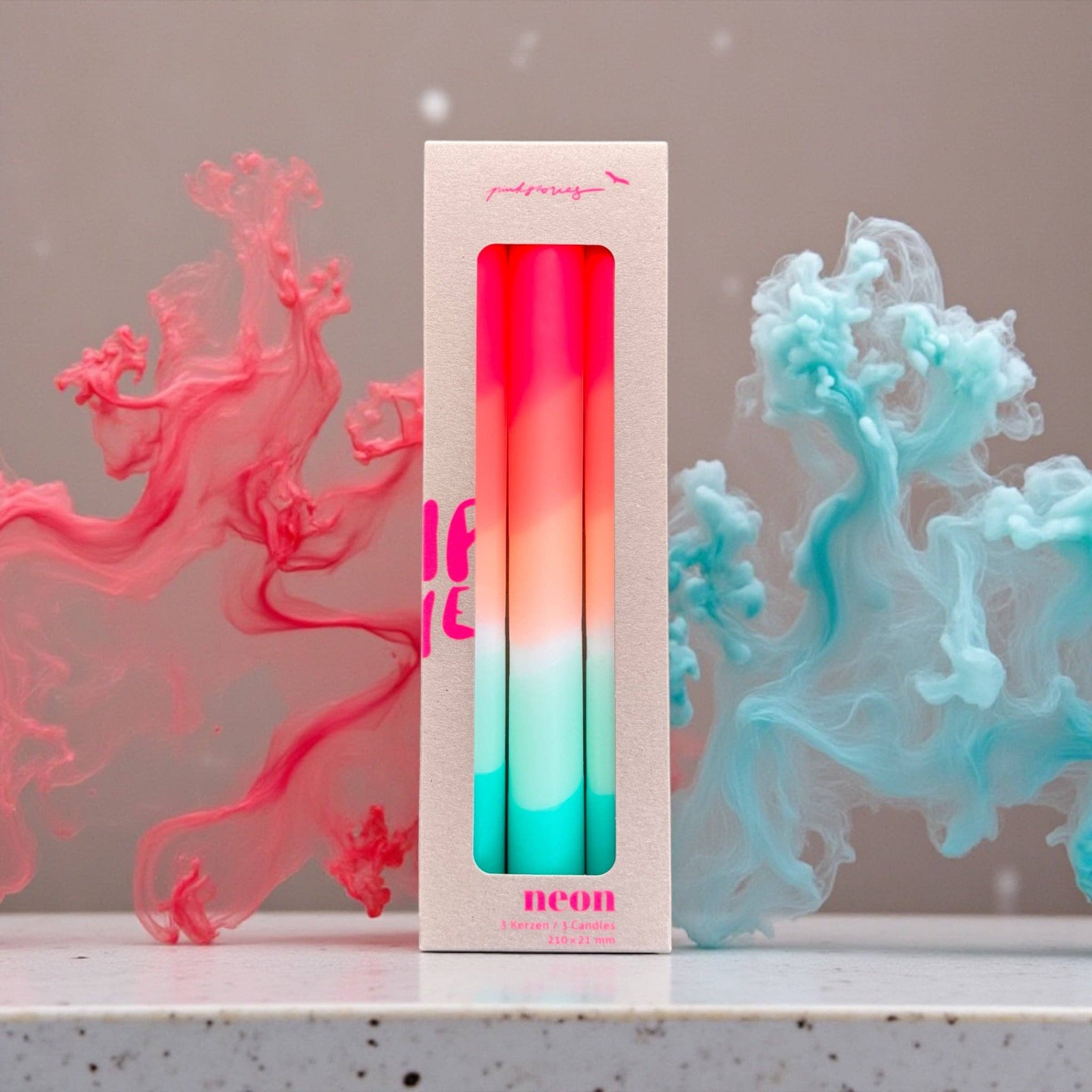 Dip Dye Neon Watermelon Coast