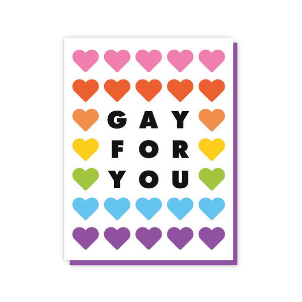 Gay For You | A2 Greeting Card