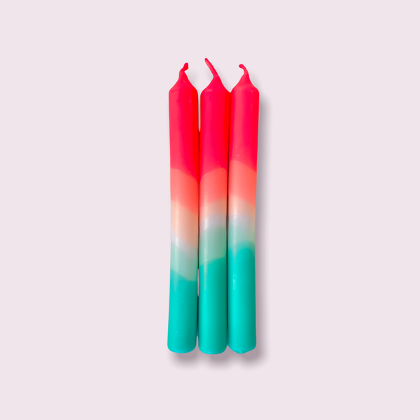 Dip Dye Neon Watermelon Coast