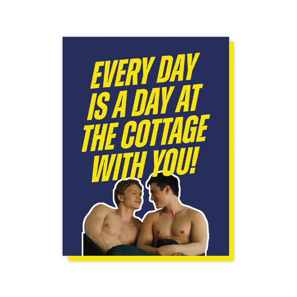 Heated Rivalry: Cottage Card A2 Card