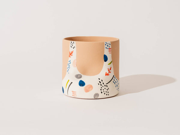 Beach Bod Confetti Bathing Suit Planter Pot