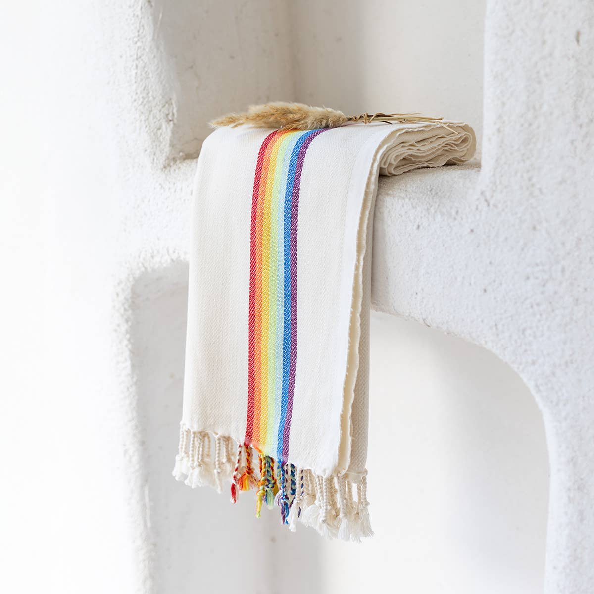 Light Weight Multicolor Stripe Beach Towel
