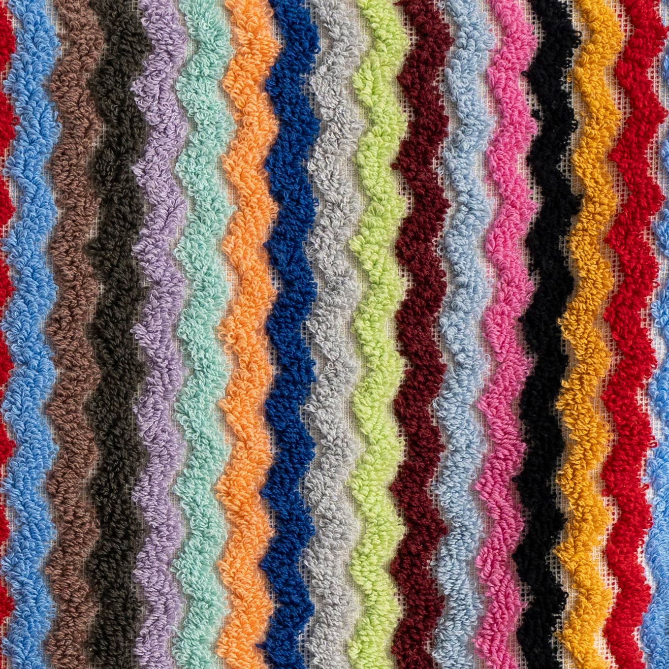 Pompom Zigzag Handloomed Turkish Hand Towels farmhouse Decor
