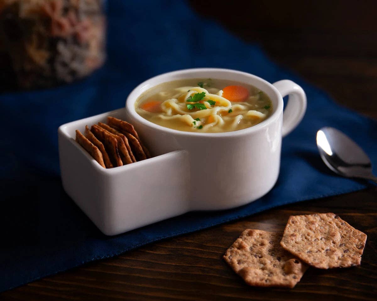 Soup & Cracker Mug