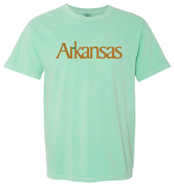 Arkansas Mint Comfort Colors Tee