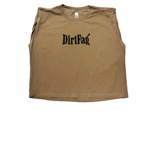 DirtFag Cropped Muscle Tank