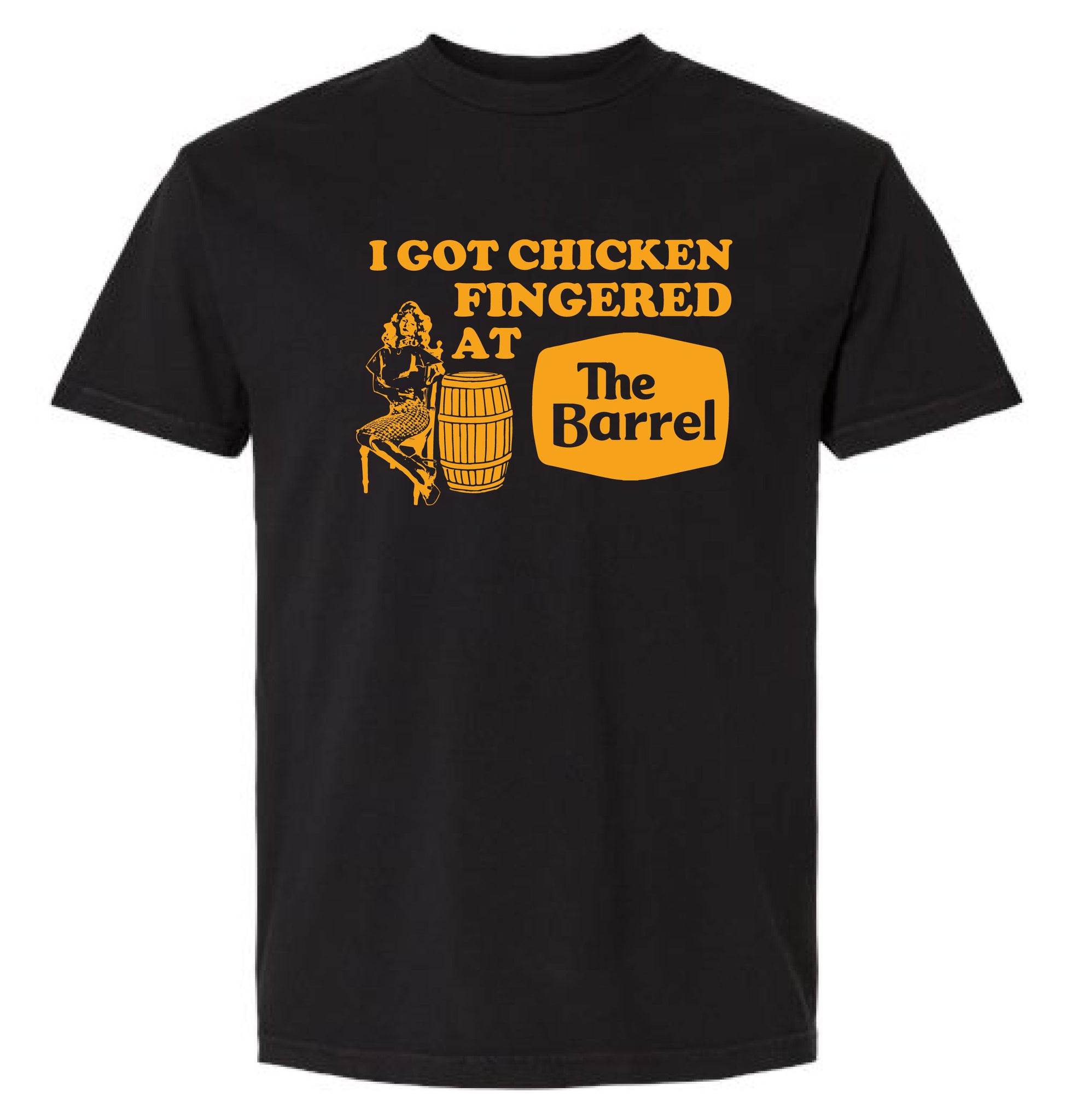 I Got Chicken Fingered at the Barrel Boxy cut T-Shirt