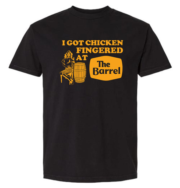 I Got Chicken Fingered at the Barrel Boxy cut T-Shirt