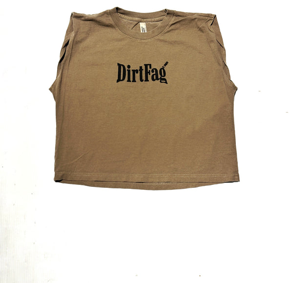 DirtFag Cropped Muscle Tank