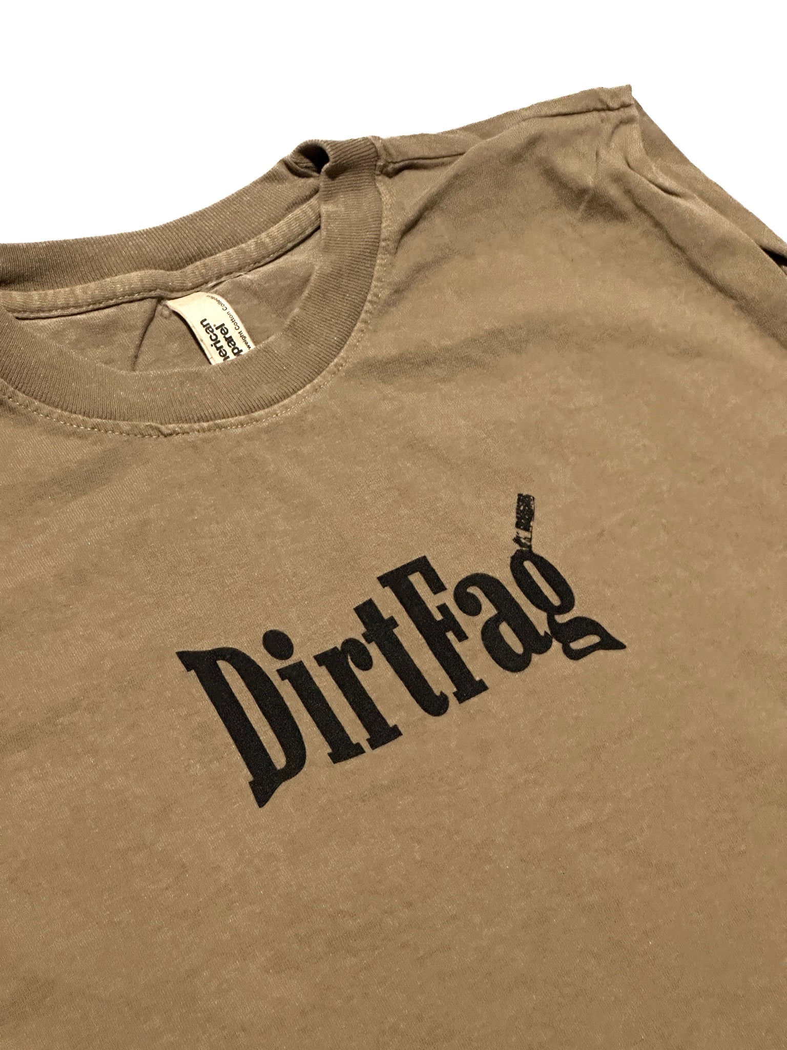 DirtFag Cropped Muscle Tank