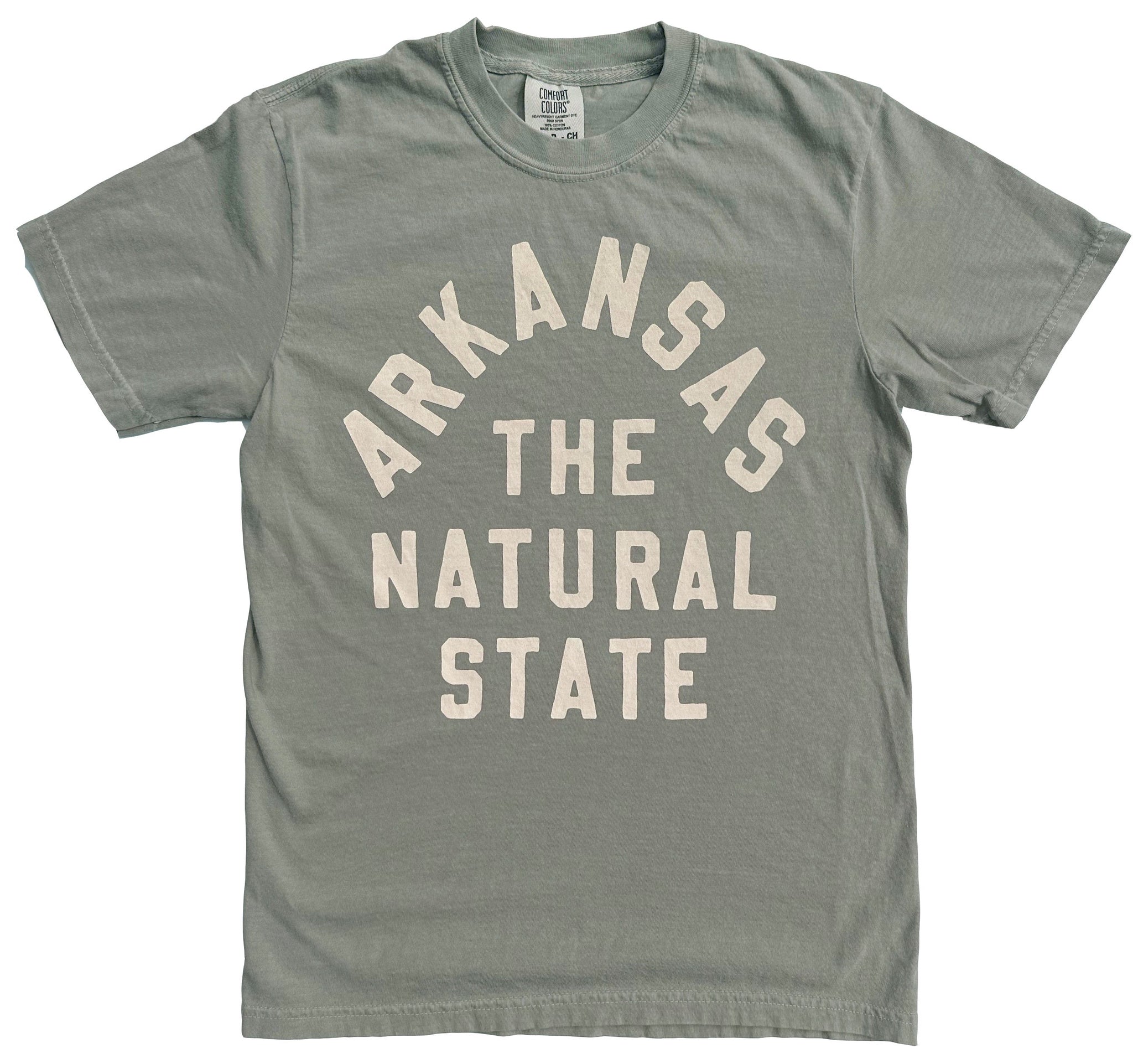 Arkansas the Natural State Tee in Sandstone