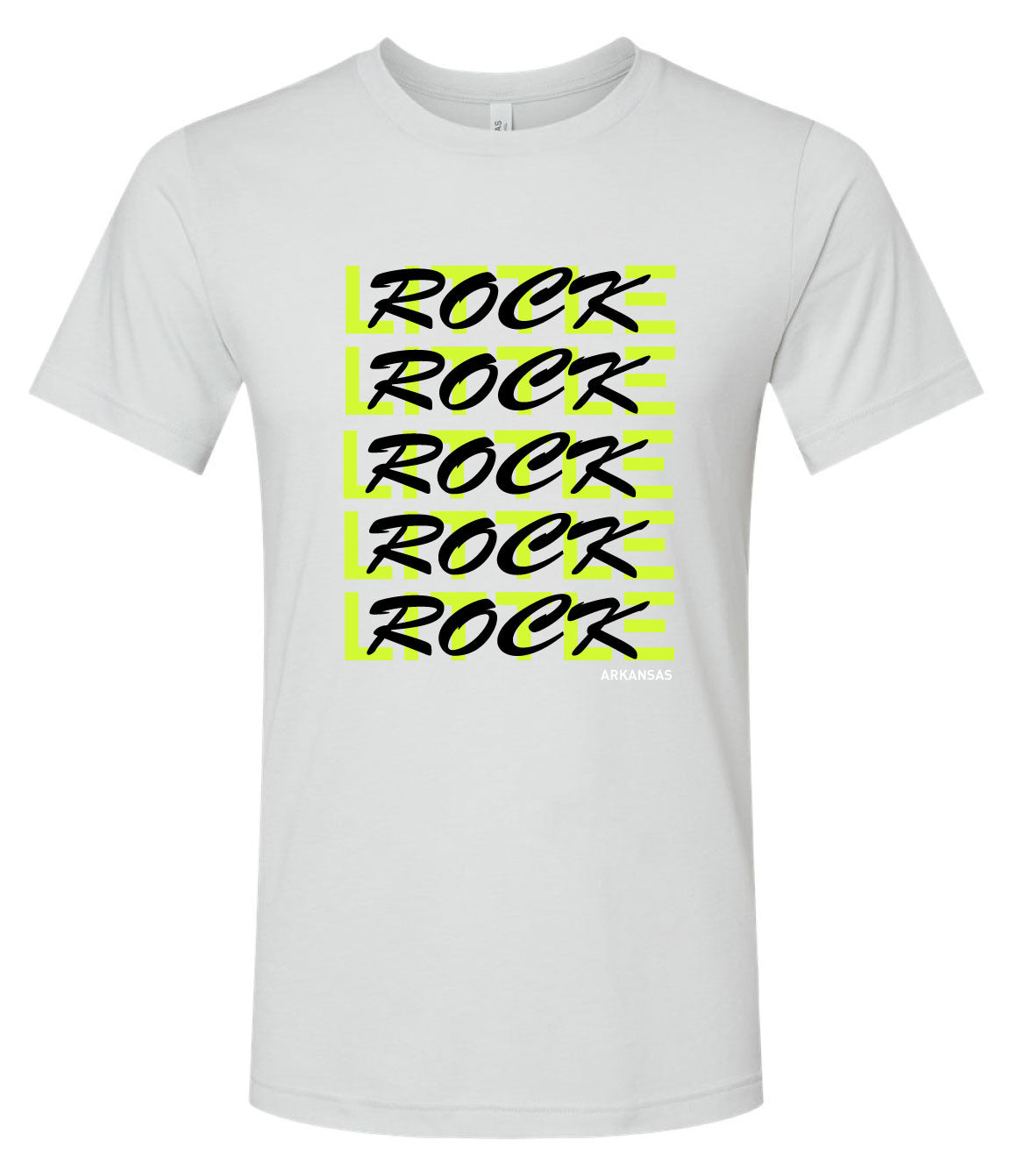80's Little Rock, Arkansas T-Shirt Neon