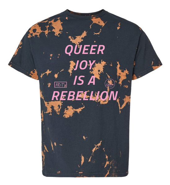 QUEER JOY IS A REBELLION T-Shirts (4 colors available)