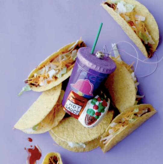 Fast Food Taco (bell) Ornament