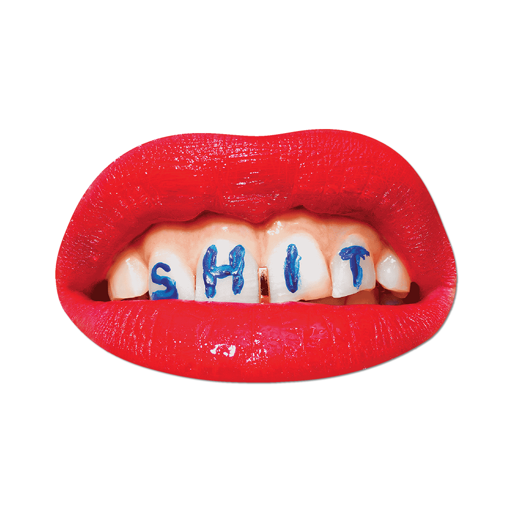 Shit by Toiletpaper Magazine - Die-Cut Sticker