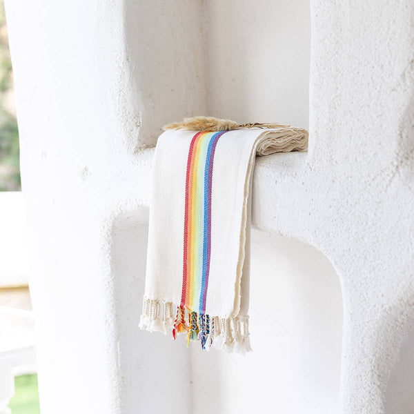 Light Weight Multicolor Stripe Beach Towel
