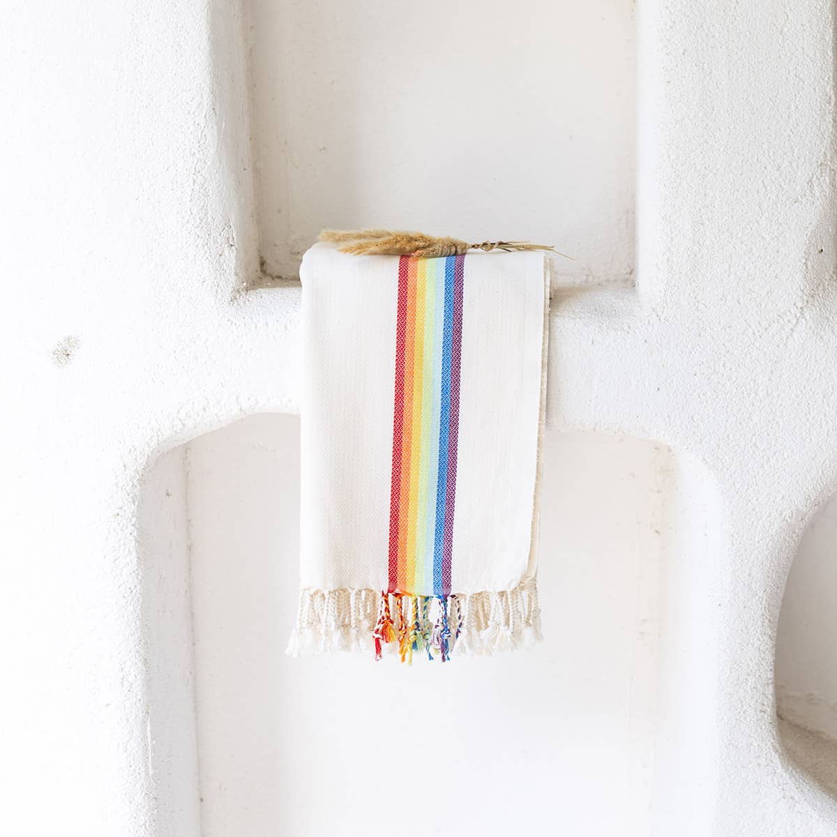 Light Weight Multicolor Stripe Beach Towel