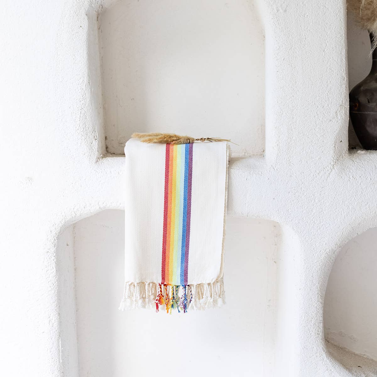Light Weight Multicolor Stripe Beach Towel