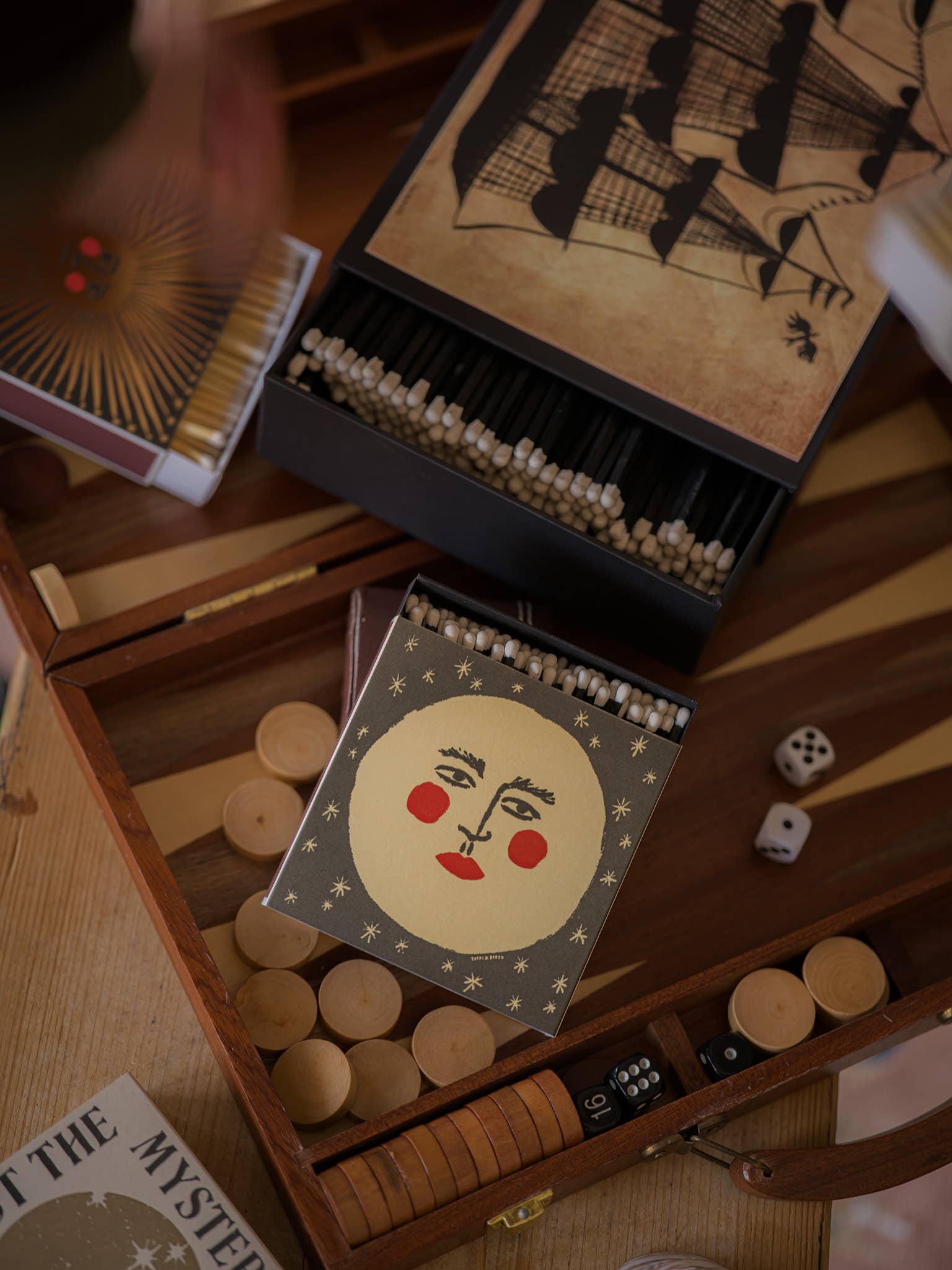 Moon Matches | Square - Safety Matches