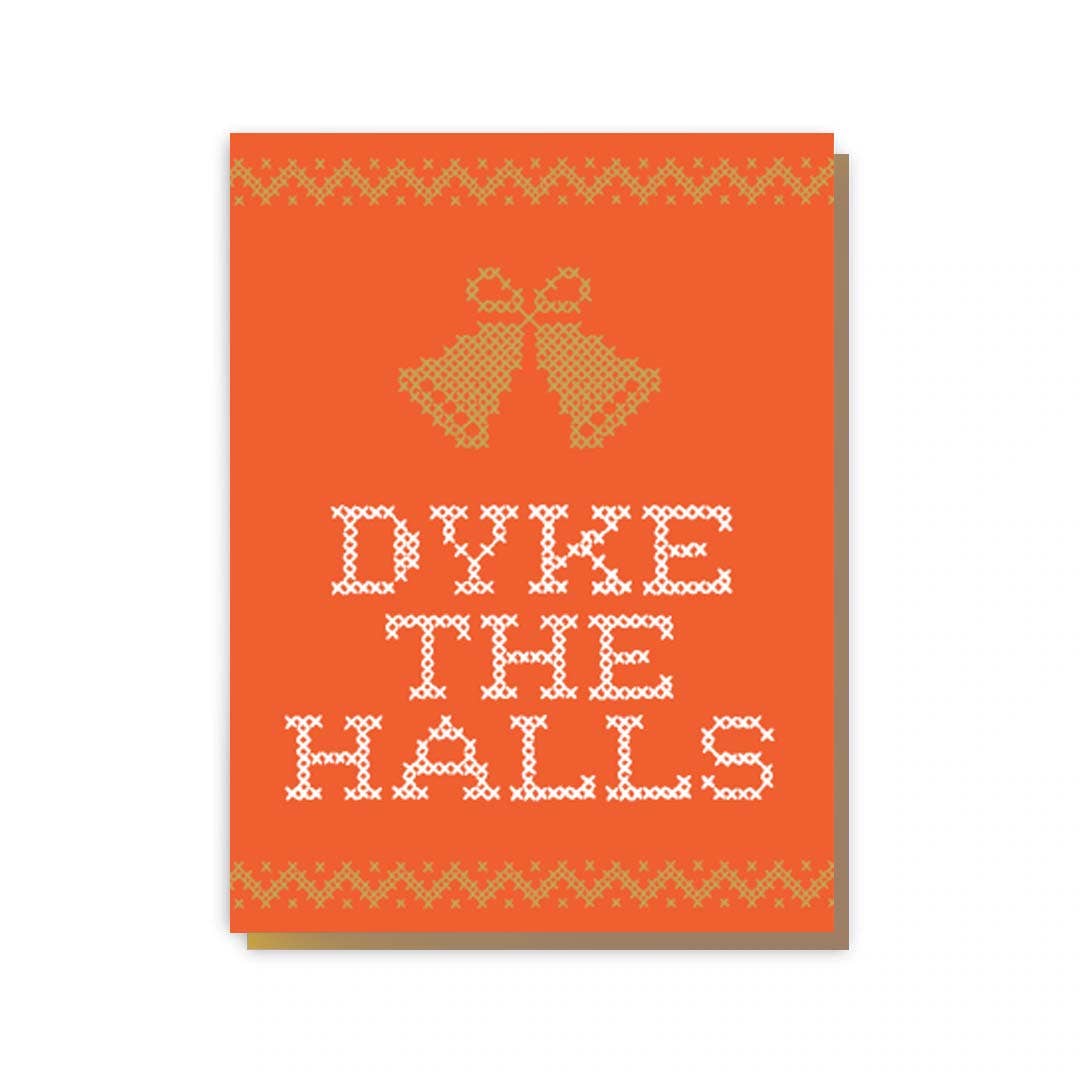 Dyke The Halls Holiday Card