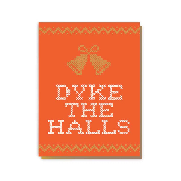 Dyke The Halls Holiday Card
