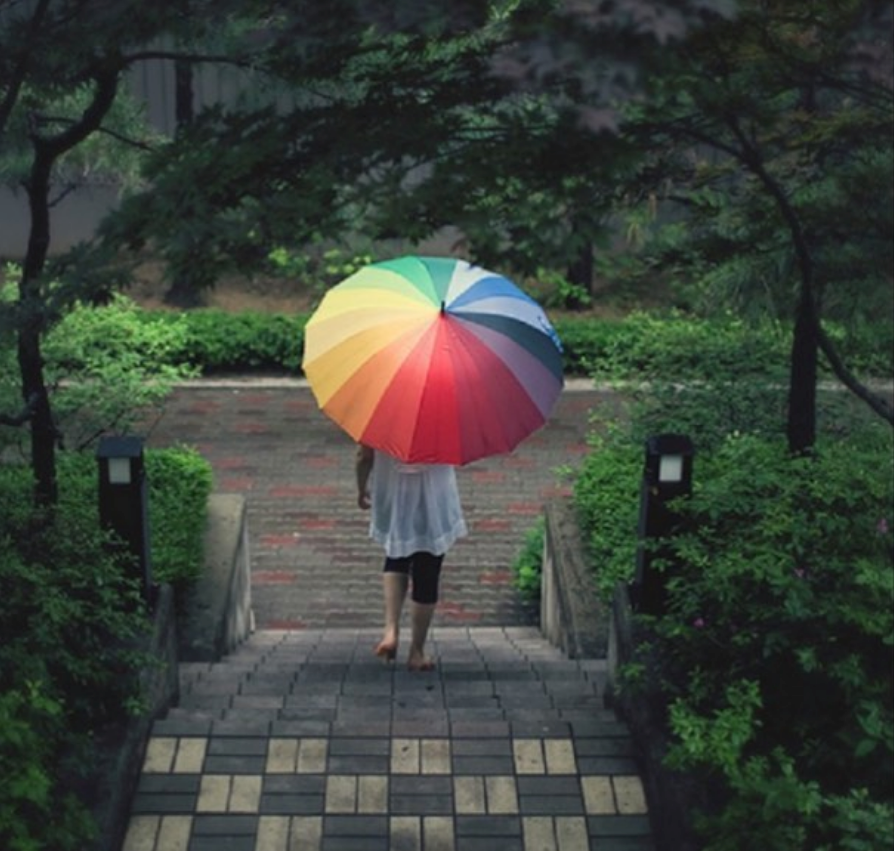 Rainbow Umbrella