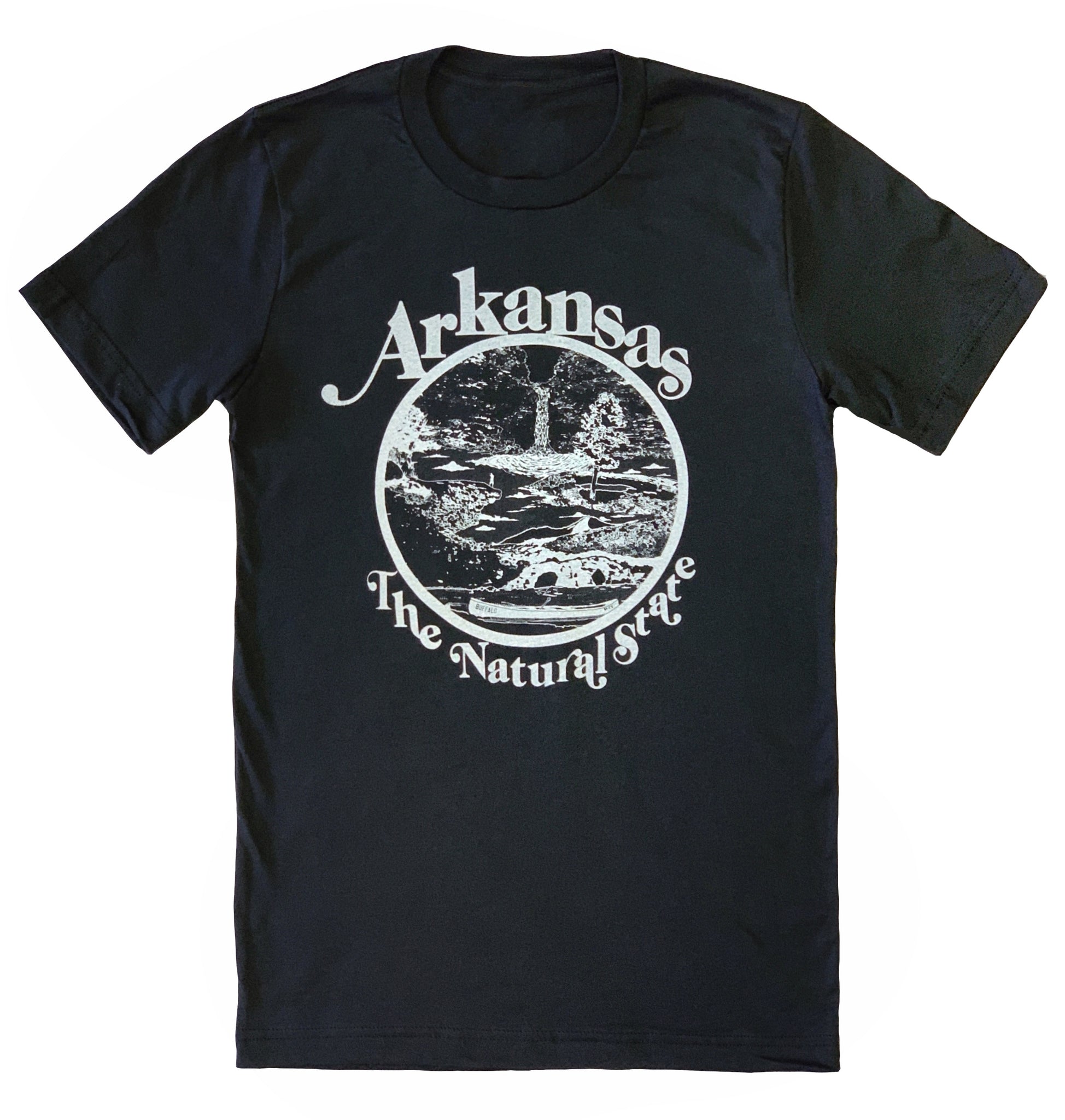 Arkansas Retro Natural State T-Shirt
