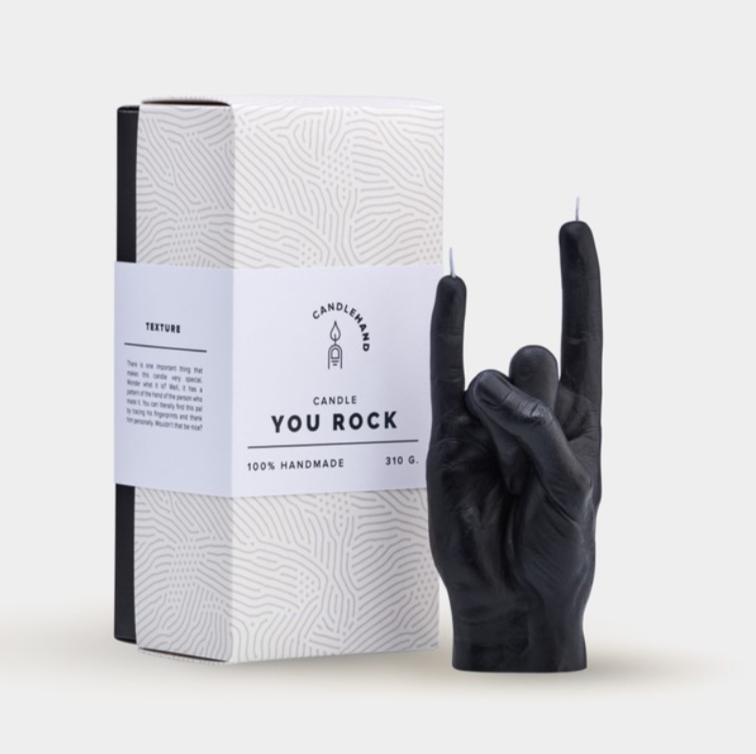 Hand Gesture Candles - YOU ROCK